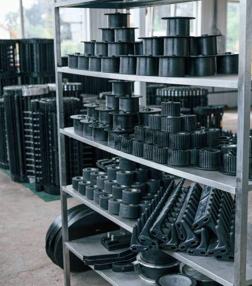 New parts for the agrarian technique is in the storage.